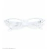 Bril 50'S Wit Met Strass -Halloween/Cosplay bril 50s wit met strass