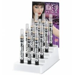 Display Make-Up Potlood Glitter Zilver