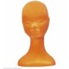 Hoofd Fluweel Oranje -Halloween/Cosplay hoofd fluweel oranje