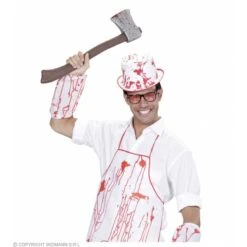 Houten Bijl Met Bloed -Halloween/Cosplay houten bijl met bloed 3