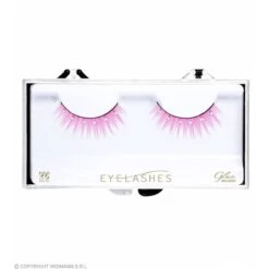 Oogwimpers Roze Puntig Met Strass