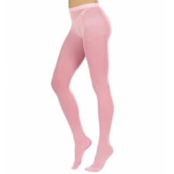 Panty Licht Roze -Halloween/Cosplay panty licht roze 1
