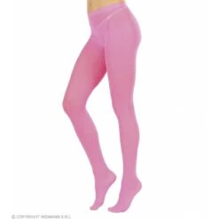 Panty Neon 40 Den Roze -Halloween/Cosplay panty neon 40 den roze 1