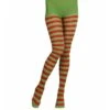 Panty Rood/Groen Gestreept -Halloween/Cosplay panty rood groen gestreept