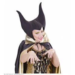 Set Oogwimpers Goud Met 10 Glitternagels -Halloween/Cosplay set oogwimpers goud met 10 glitternagels 1