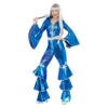Smiffys 1970 Dancing Dream Kostuum - Blauw -Halloween/Cosplay smiffys 1970 dancing dream kostuum blauw