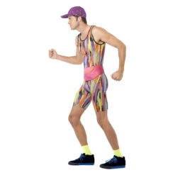 Smiffys Aerobics Instructeur Kostuum - Veelkleurig -Halloween/Cosplay smiffys aerobics instructeur kostuum veelkleurig 2