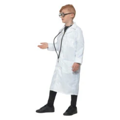 Smiffys Arts / Wetenschapper Kostuum - Unisex - Wit -Halloween/Cosplay smiffys arts wetenschapper kostuum unisex wit 2