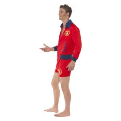 Smiffys Baywatch Kostuum Rood Heren -Halloween/Cosplay smiffys baywatch kostuum rood heren 8