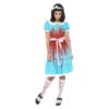 Smiffys Bloedige Moorddadige Twin Kostuum - Blauw -Halloween/Cosplay smiffys bloedige moorddadige twin kostuum blauw