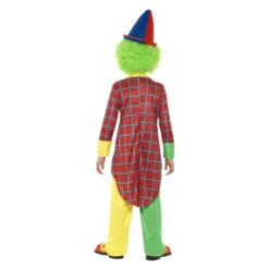 Voorkant -Halloween/Cosplay smiffys clown kostuum rood 1