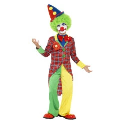 Smiffys Clown Kostuum - Rood