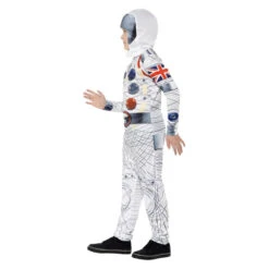 Smiffys Deluxe Ruimtevaarder Kostuum - Wit -Halloween/Cosplay smiffys deluxe ruimtevaarder kostuum wit 2