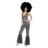 Smiffys Disco Diva Kostuum - Zilver -Halloween/Cosplay smiffys disco diva kostuum zilver
