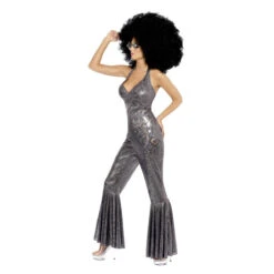 Smiffys Disco Diva Kostuum - Zilver -Halloween/Cosplay smiffys disco diva kostuum zilver 2