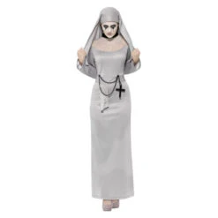 Smiffys Gothic Non Kostuum - Grijs