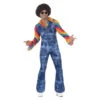 Smiffys Groovier Danser Kostuum - Blauw -Halloween/Cosplay smiffys groovier danser kostuum blauw