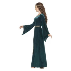 Smiffys Jonkvrouw Kostuum Groen -Halloween/Cosplay smiffys jonkvrouw kostuum groen 2