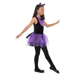 Smiffys Kat Kostuum - Zwart En Paars -Halloween/Cosplay smiffys kat kostuum zwart en paars 2