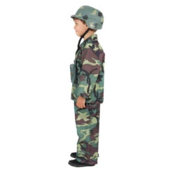 Smiffys Leger Jongen Kostuum - Camouflage -Halloween/Cosplay smiffys leger jongen kostuum camouflage 2
