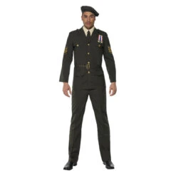 Smiffys Leger Officer - Groen