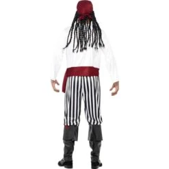 Smiffys Piraten Kostuum Wit -Halloween/Cosplay smiffys piraten kostuum wit 2