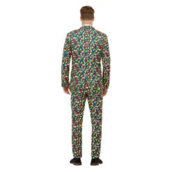 Smiffys Rubik's Cube Pak - Multi-gekleurd -Halloween/Cosplay smiffys rubiks cube pak multi gekleurd 1