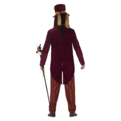 Smiffys Toverdokter Voodoo Kostuum Rood -Halloween/Cosplay smiffys toverdokter voodoo kostuum rood 1