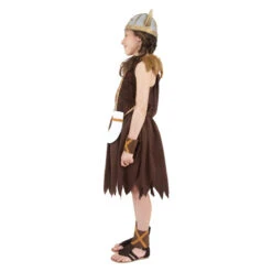 Smiffys Viking Meisje Kostuum - Bruin -Halloween/Cosplay smiffys viking meisje kostuum bruin 2