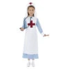 Smiffys Ww1 Verpleegster Kostuum - Blauw -Halloween/Cosplay smiffys ww1 verpleegster kostuum blauw