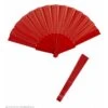Stoffen Waaier Rood -Halloween/Cosplay stoffen waaier rood