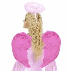 Veren Vleugels 37X50Xm Roze -Halloween/Cosplay veren vleugels 37x50xm roze 2