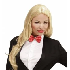 Vlinderstrik Pailletten Rood -Halloween/Cosplay vlinderstrik pailletten rood 2