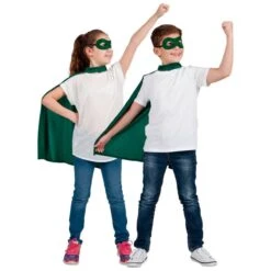 Wicked Kind Super Hero Cape + Masker - Groen
