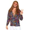 Widmann 70's Groovy Style Shirt Bloem -Halloween/Cosplay widmann 70s groovy style shirt bloem