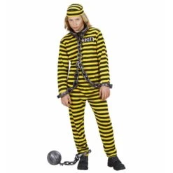 Widmann Boevenpak Kind Geel/Zwart -Halloween/Cosplay widmann boevenpak kind geel zwart 2
