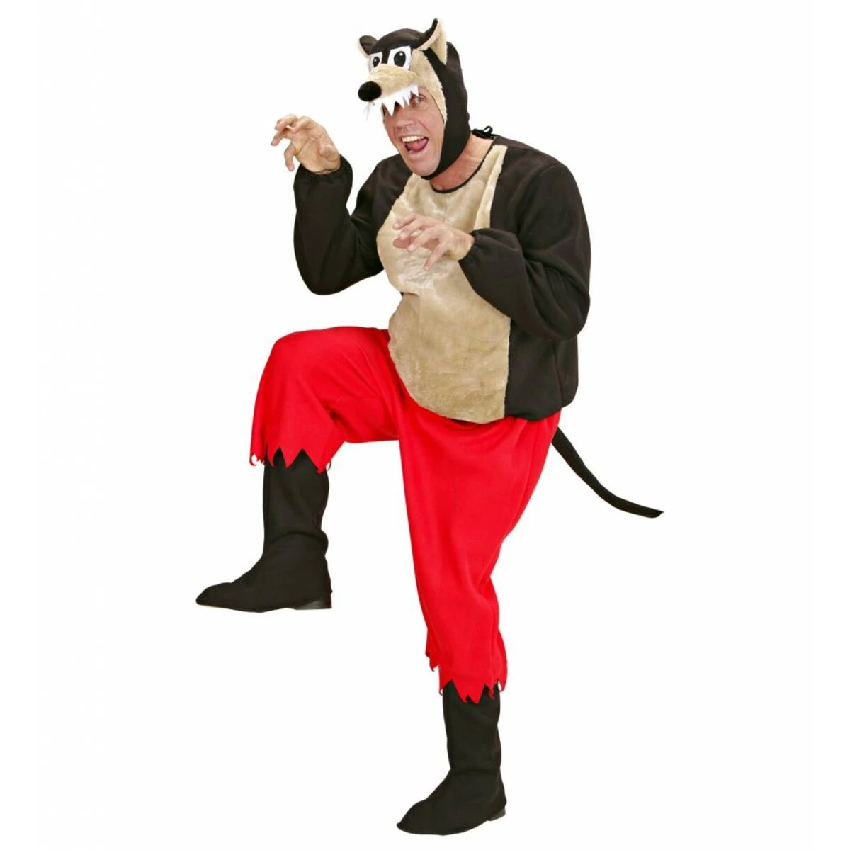 Widmann Boze Wolf Kostuum 4 Widmann Boze Wolf Kostuum - Afbeelding 2