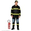 Widmann Brandweerman Zwart -Halloween/Cosplay widmann brandweerman zwart