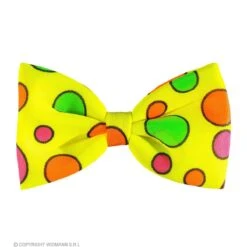 Widmann Clownstrik Met Bollen, Neon Geel