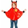 Widmann Duivel Poncho Kind -Halloween/Cosplay widmann duivel poncho kind