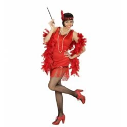 Widmann Flapper Rood -Halloween/Cosplay widmann flapper rood 1