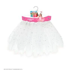 Widmann Fonkelende Tutu 30 Cm Wit