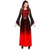 Widmann Gothic Lady - Rood/zwart -Halloween/Cosplay widmann gothic lady rood zwart