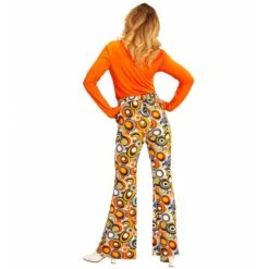 Widmann Groovy 70'S Dames Broek Luchtbellen -Halloween/Cosplay widmann groovy 70s dames broek luchtbellen 2