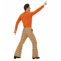 Widmann Groovy 70'S Heren Broek Lp'S -Halloween/Cosplay widmann groovy 70s heren broek lps 2