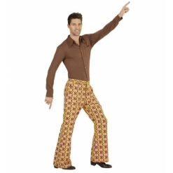 Widmann Groovy 70'S Heren Broek Lp'S -Halloween/Cosplay widmann groovy 70s heren broek lps 3