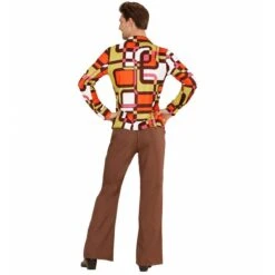 Widmann Groovy 70'S Heren Shirt Buizen -Halloween/Cosplay widmann groovy 70s heren shirt buizen 2