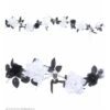 Widmann Guirlande Met Witte Rozen Schedels Verlichting- 180Cm -Halloween/Cosplay widmann guirlande met witte rozen schedels verlich