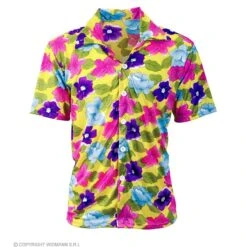 Widmann Hawaiiaans Shirt Licht Geel