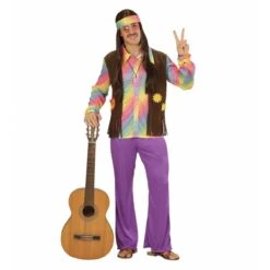 Widmann Hippie Kostuum Man -Halloween/Cosplay widmann hippie kostuum man 2